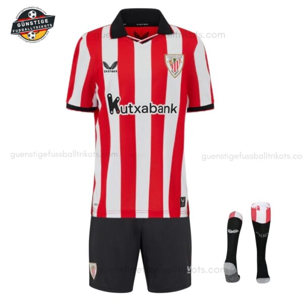 Athletic Bilbao Heimtrikot-Set für Kinder 2025/26