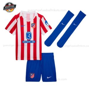 Atletico Madrid Heimtrikot-Set für Kinder 2025/26