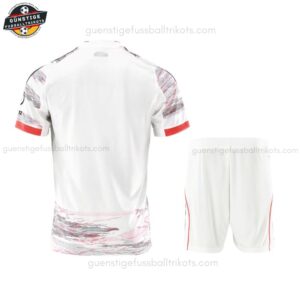 Bayern München Auswärtstrikot Kinder Set 25_26-back view