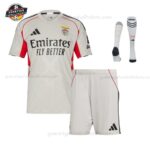 Benfica Auswärt Fußballtrikot Set für Kinder 2025/26
