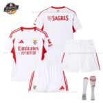 Benfica Ausweich Fußballtrikot Set für Kinder 2025/26