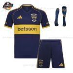 Boca Juniors Heim Fußballtrikot Set für Kinder 2025/26