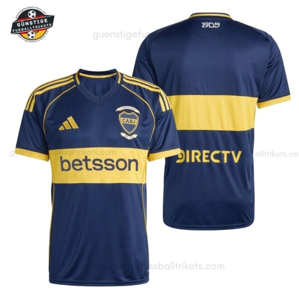 Boca Juniors Heim Fußballtrikot für Herren 2025/26