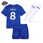 Chelsea ENZO 8 Heimtrikot-Set für Kinder 2025/26