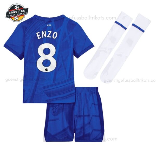 Chelsea ENZO 8 Heimtrikot-Set für Kinder 2025/26