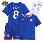 Chelsea ENZO 8 Heimtrikot-Set für Kinder 2025/26