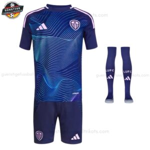 Leeds United Drittes Trikot-Set für Kinder 2024/25