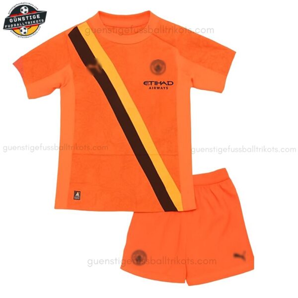 Manchester City Drittes Trikot-Set für Kinder 2025/26