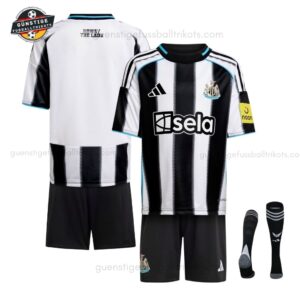 Newcastle Heimtrikot-Set für Kinder 2025/26