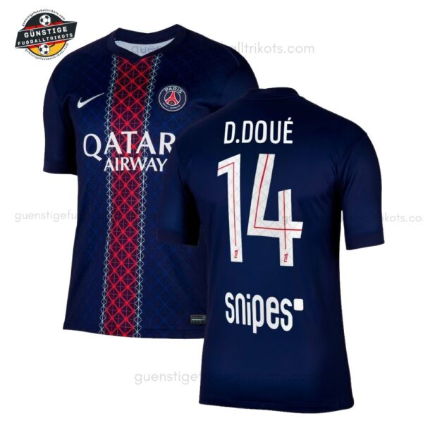 Paris Saint Germain D.DOUÉ 14 Heimtrikot für Herren 2025/26