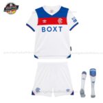 Castore Rangers Auswärtstrikot-Set für Kinder 2025/26