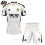 Real Madrid Heimtrikot-Set für Kinder 2025/26