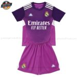 Real Madrid Torwart Lila Set für Kinder 2025/26