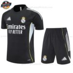 Real Madrid Schwarzes Training-Set für Kinder 2025/26