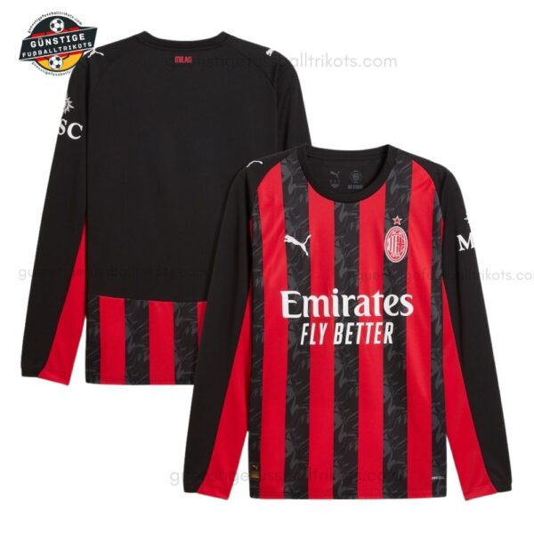 AC Milan Heim Langarmtrikot für Herren 2025/26