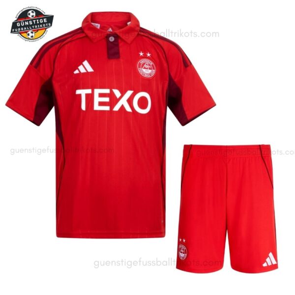 Aberdeen Heimtrikot-Set für Kinder 2025/26