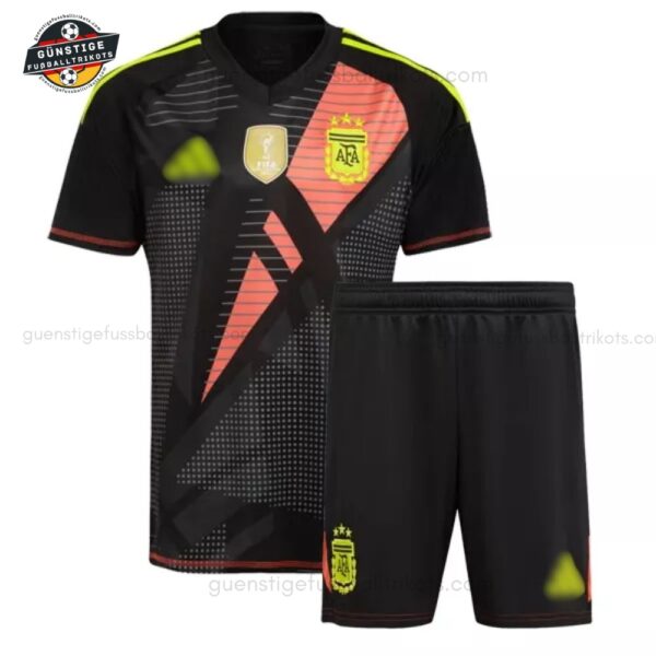 Argentinien Torwarttrikot-Set für Kinder 2024/25