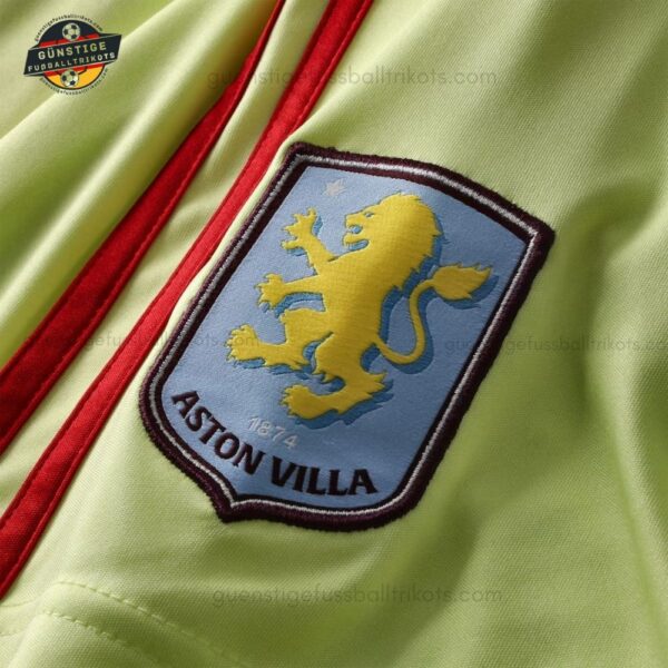 Aston Villa Gelbes Torwarttrikot-Set für Kinder 2025/26