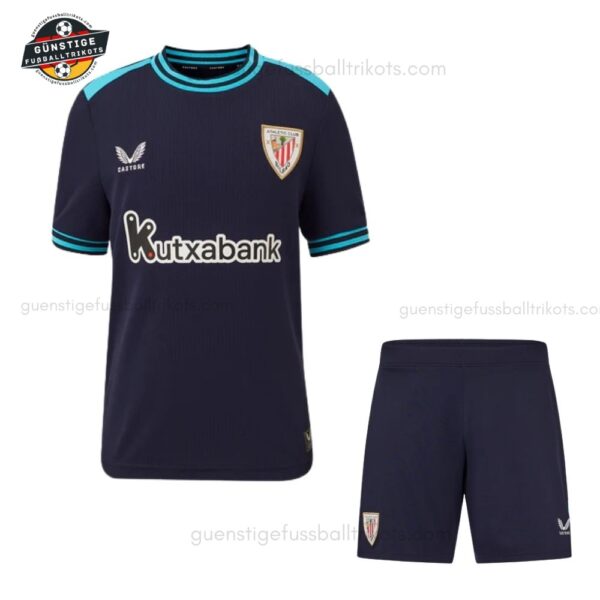 Athletic Bilbao Auswärtstrikot-Set für Kinder 2025/26