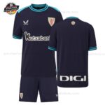 Athletic Bilbao Auswärtstrikot-Set für Kinder 2025/26