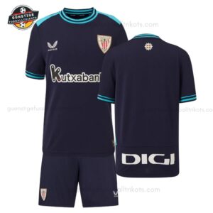 Athletic Bilbao Auswärtstrikot-Set für Kinder 2025/26