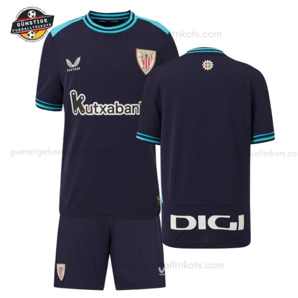Athletic Bilbao Auswärtstrikot-Set für Kinder 2025/26