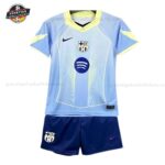 FC Barcelona Blauer Training-Set für Kinder 2025/26