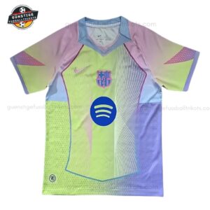 Barcelona Herren Grünes Trainingstrikot 25_26-front view