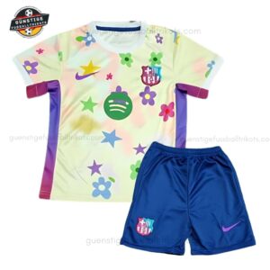 FC Barcelona Kirschblüten Sonderedition-Set für Kinder 2025/26