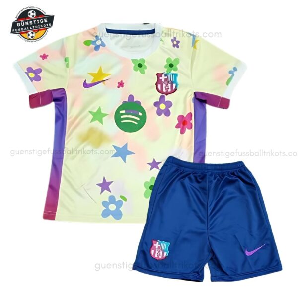 FC Barcelona Kirschblüten Sonderedition-Set für Kinder 2025/26