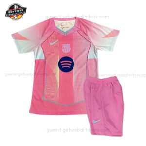 FC Barcelona Rosa Drittestrikot-Set für Kinder 2025/26