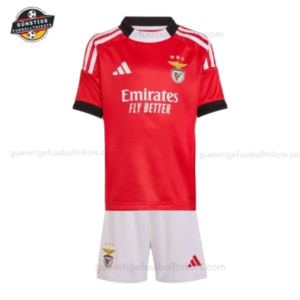 Benfica Heim Fußballtrikot Set für Kinder 2025/26
