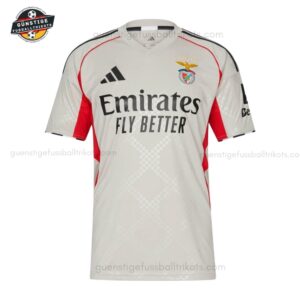 Benfica Herren Auswärtstrikot 25_26-front view