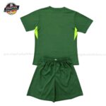 Chelsea Grüner Torwarttrikot Kinder Set 2025/26