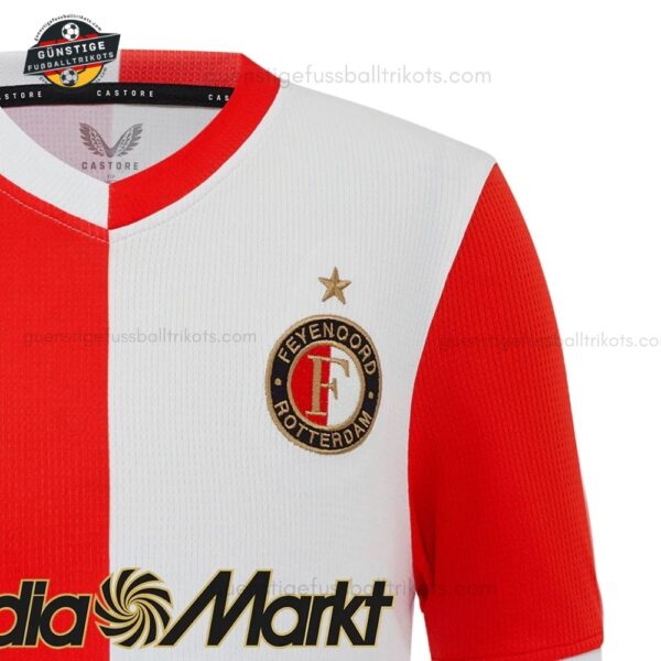 Feyenoord Heim Fußballtrikot für Herren 2025/26