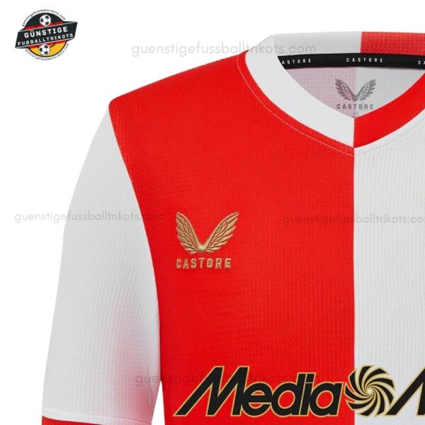 Feyenoord Heim Fußballtrikot für Herren 2025/26