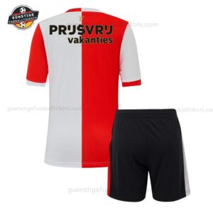 Feyenoord Heimtrikot Kinder Set 25_26-back view