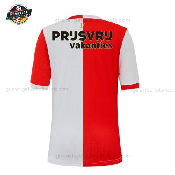 Feyenoord Heim Fußballtrikot für Herren 2025/26
