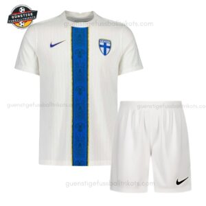 Finnland Heimtrikot Kinder Set 25_26-front view