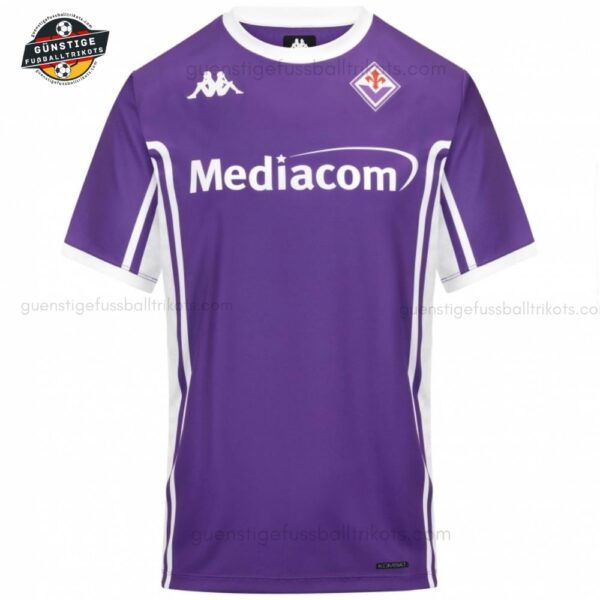 Fiorentina Heim Fußballtrikot für Herren 2025/26
