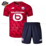 Lille OSC Heim Fußballtrikot Set für Kinder 2025/26
