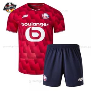 Lille OSC Heim Fußballtrikot Set für Kinder 2025/26