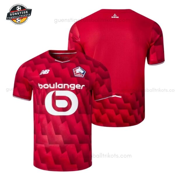 Lille OSC Heim Fußballtrikot Set für Kinder 2025/26