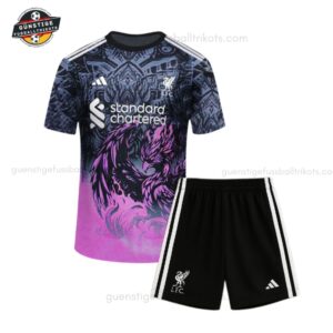 Liverpool Lila Sonderedition-Set für Kinder 2025/26