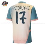 Manchester City DE BRUYNE 17 Viertestrikot für Herren 2024/25