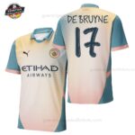 Manchester City DE BRUYNE 17 Viertestrikot für Herren 2024/25