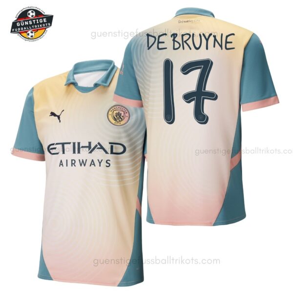 Manchester City DE BRUYNE 17 Viertestrikot für Herren 2024/25