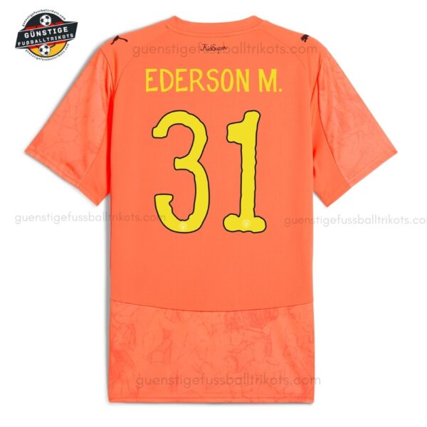Manchester City EDERSON M. 31 Super Torwarttrikot für Herren 2025/26
