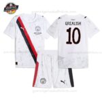 Manchester City GREALISH 10 Supertrikot-Set für Kinder 2025/26