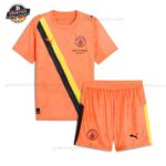 Manchester City EDERSON M. 31 Super Torwarttrikot-Set für Kinder 2025/26